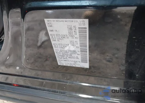 2015 Infiniti Qx60 из США, поврежденный, VIN 5N1AL0MM7FC559976